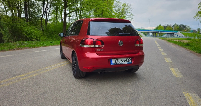 Volkswagen Golf cena 24900 przebieg: 156154, rok produkcji 2010 z Kraśnik małe 46